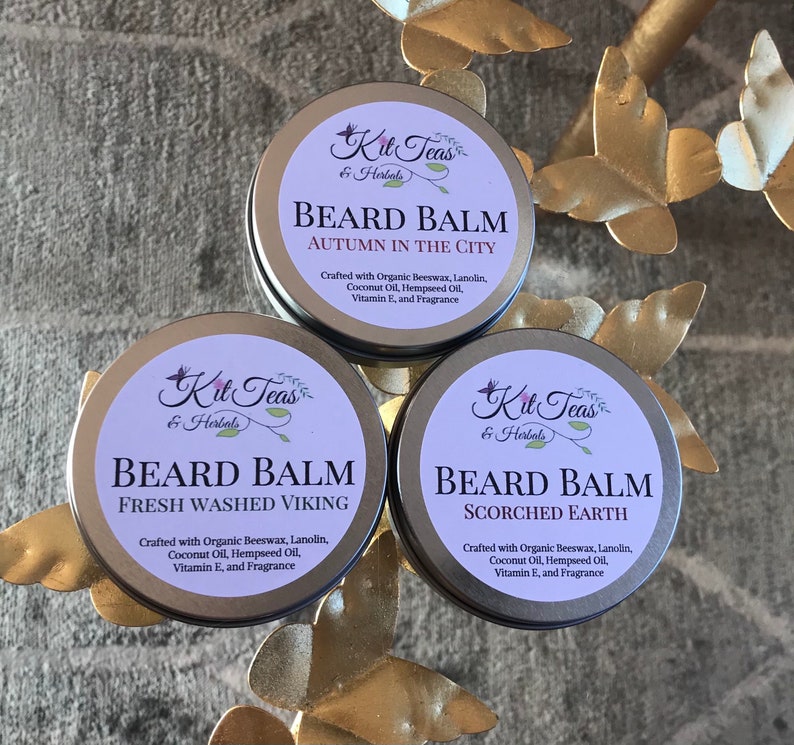 Beard Balm for Better Beards Moisturizing Beeswax Lanolin Etsy