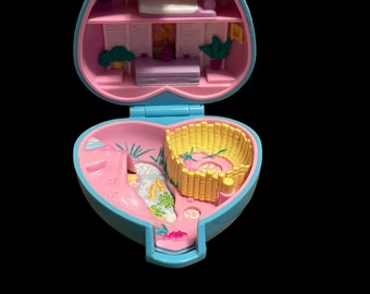 Vintage 1993 Polly Pocket Pretty Pandas, compact uniquement