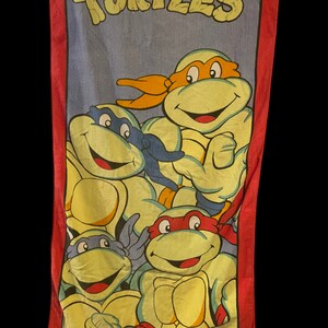 Tmnt Beach Towel Etsy