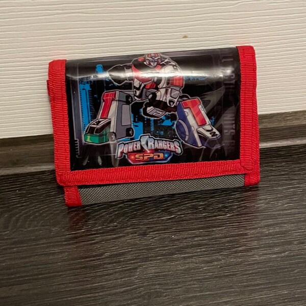 Power Rangers Wallet Etsy