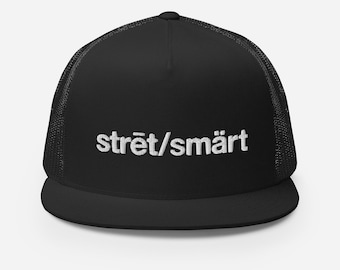 Street Smart Trucker Cap, Urban Streetwear Hat