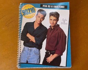 90210 Student Planner from 1992-93- unused!