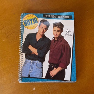 90210 Student Planner from 1992-93- unused!