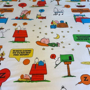 Vintage 70s Peanuts Sheets - Etsy