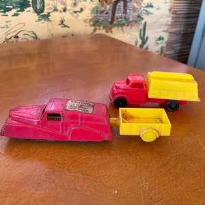 Vintage Mid-century Speelgoed Trucks - 2