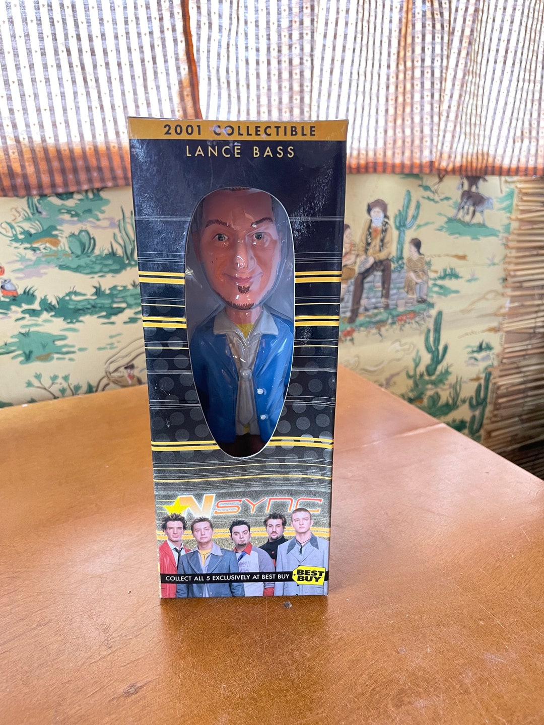 2001 NSYNC Lance Bass Bobblehead Best Buy Collectible Etsy