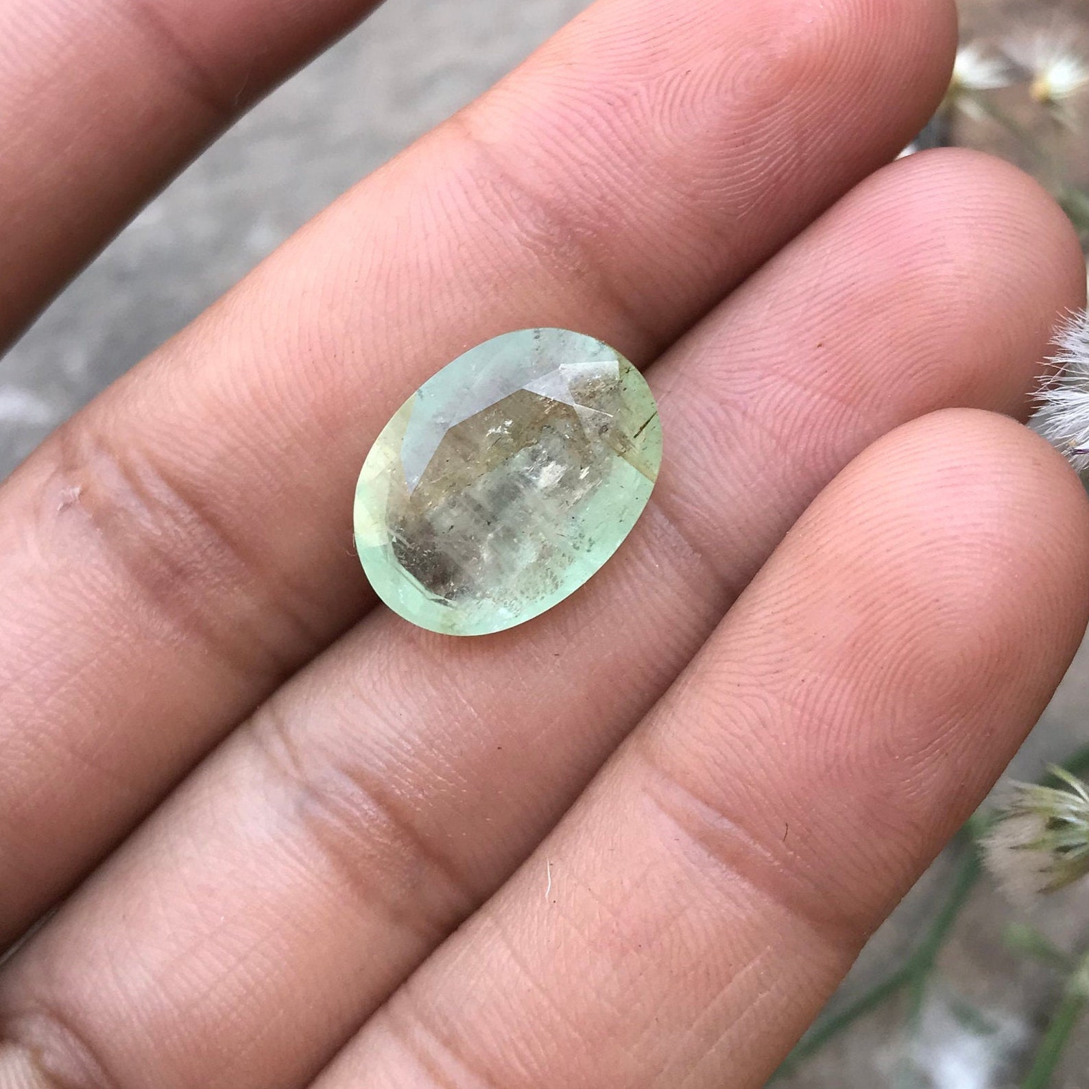 Beautiful Russian Emerald Cut 9.95cts Russian Emerald Gemstone Etsy