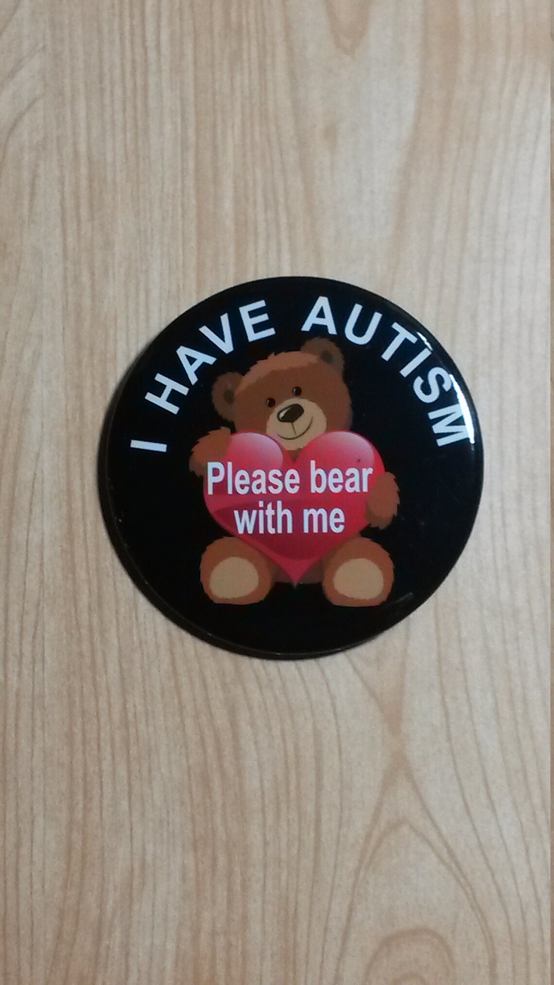 I have autism please bear with me etsy