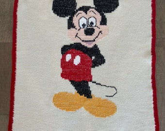 Mickey Mouse Adult Blanket - Etsy