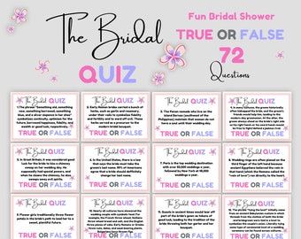 Fun Wedding Trivia Etsy