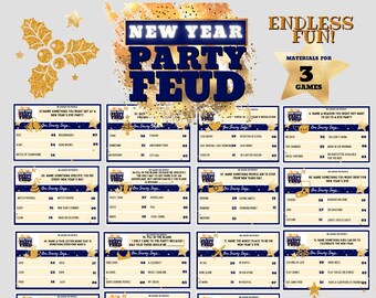 New Year S Eve Quiz Etsy
