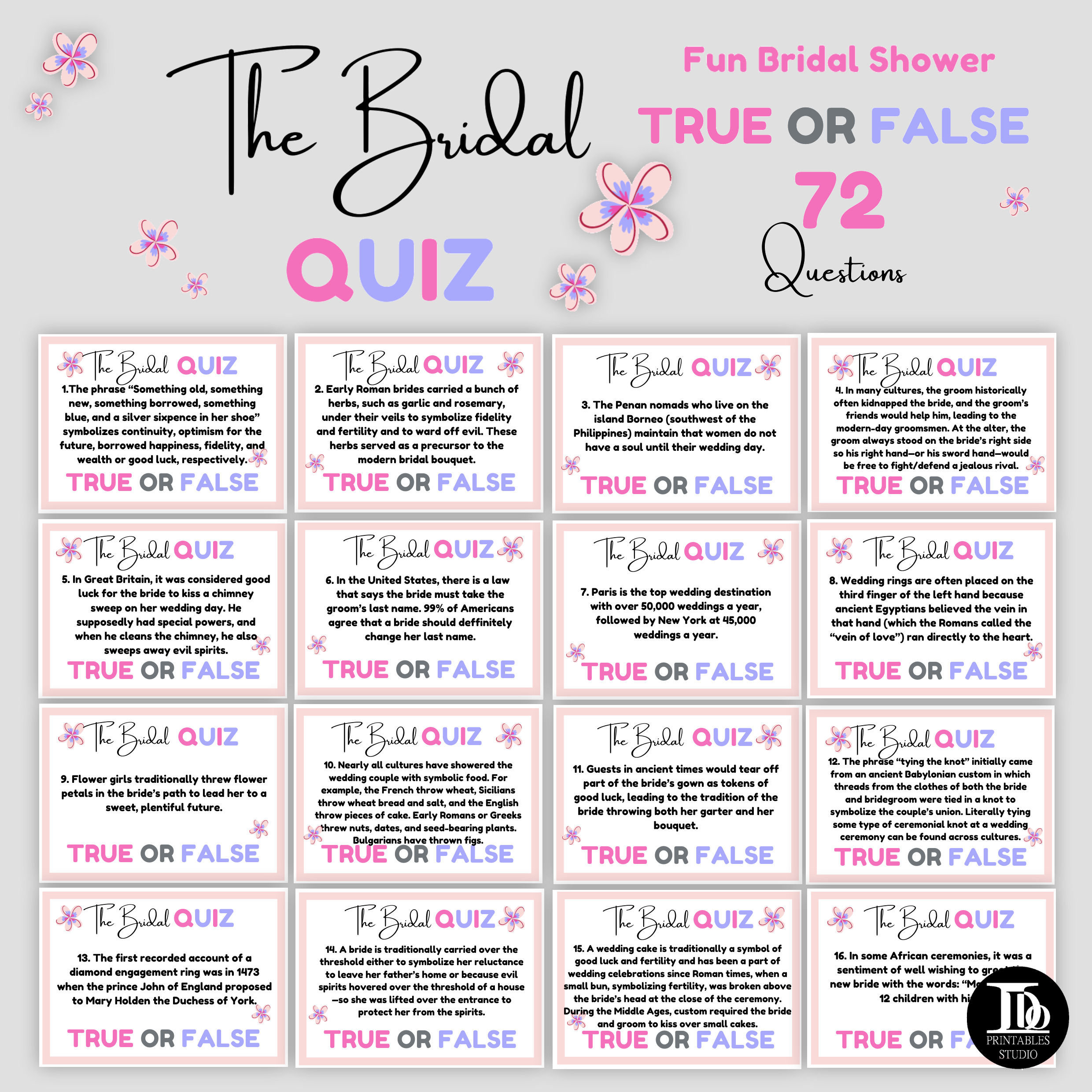 Bridal Shower Party Quiz Night Cards / Fun Wedding Trivia / - Etsy Denmark Bridal Shower Party Quiz Night Cards / Fun Wedding Trivia / - Etsy Denmark