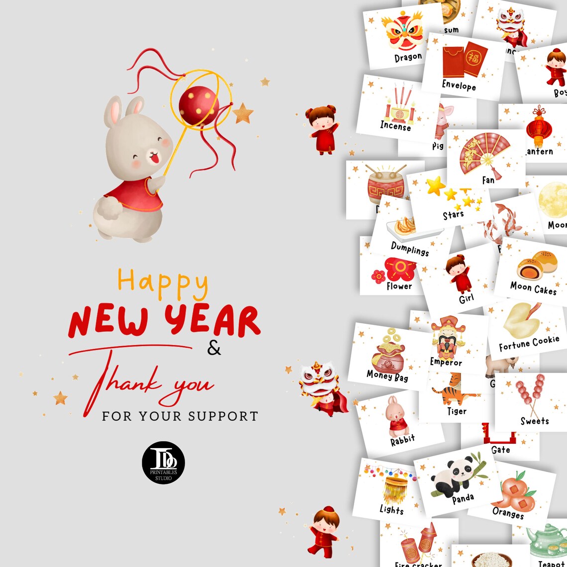 chinese new year charades words