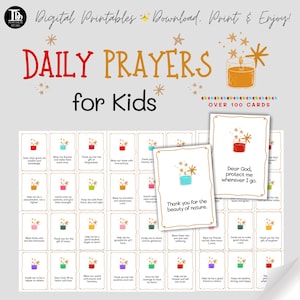 Prayer Board Kit Printable, Daily Prayer Board, Pink Prayer Board