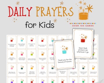 60 Mini-Gebetskarten Mit Bibelversen – 5,1x8,5 Cm, Für Kinder-Andacht, Bibelstudium & Christliche Geschenke