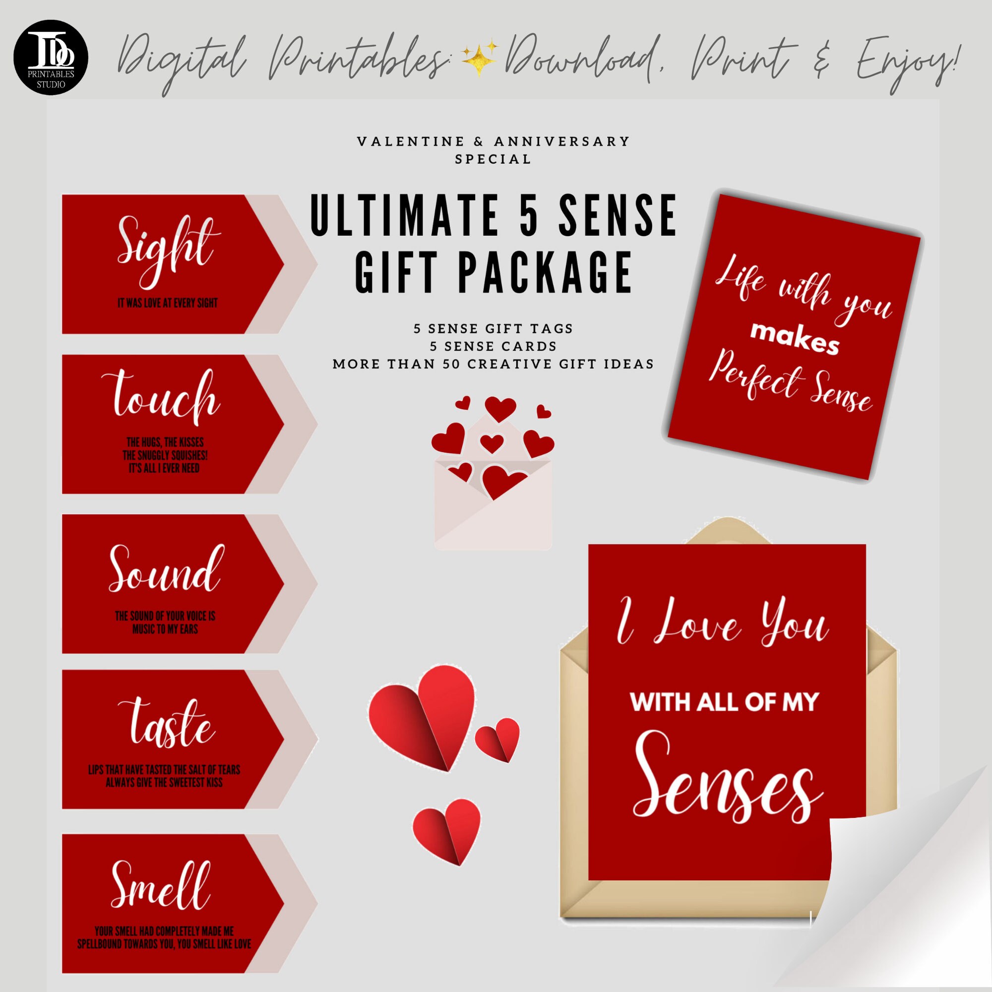 Ultimate 5 Sense Gift Bundle 5 Sense Gift Valentines Gift - Etsy Singapore