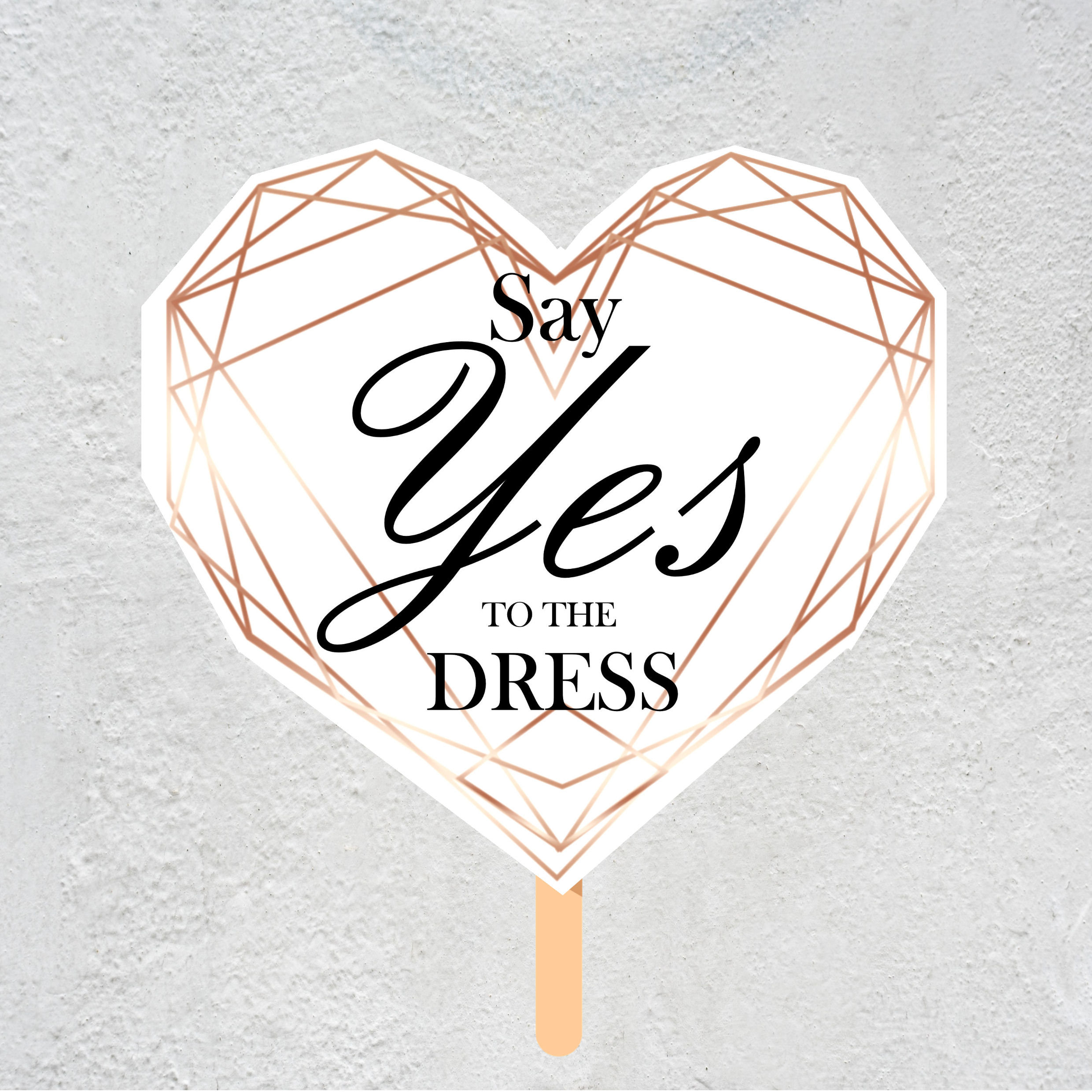 Say yes to the dress signs printable set I said yes to the Etsy