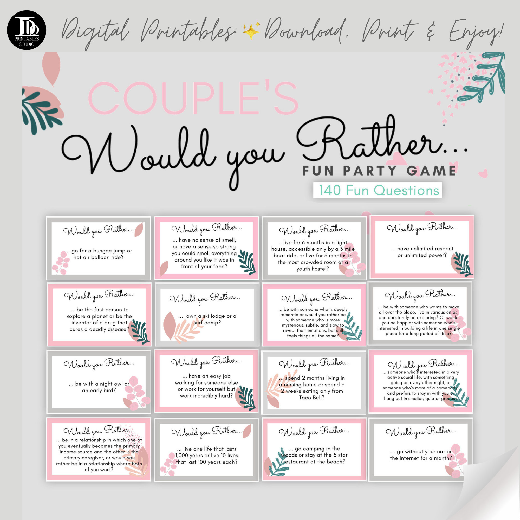 Preferiresti un gioco di società divertente per coppie 140