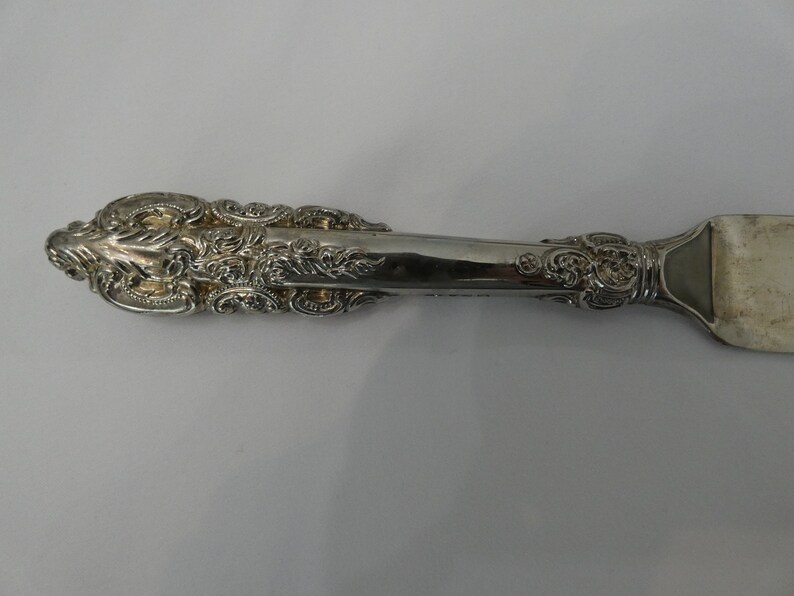 Vintage Godinger Silver Art Silver Plate Bread Knife With Etsy