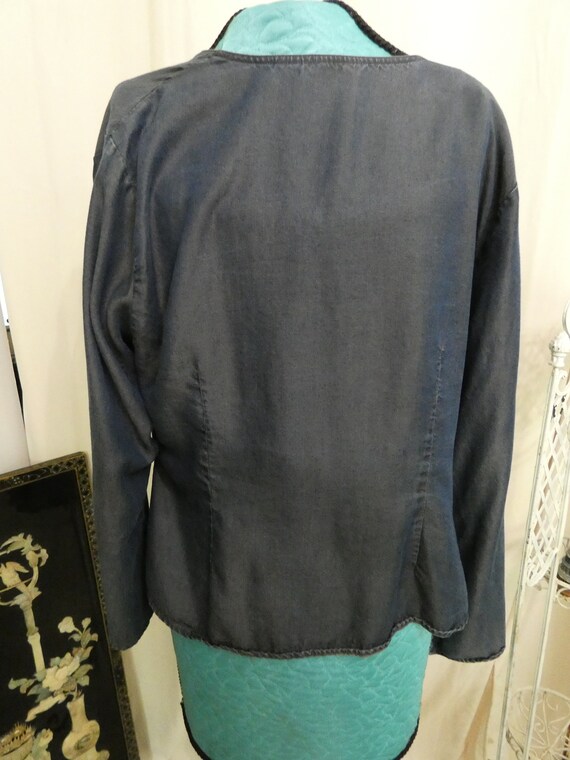 Denim Capsule Jumper-Blue Tencel