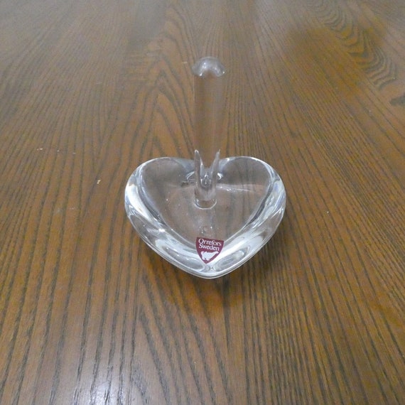 Orrefors ring holder deals