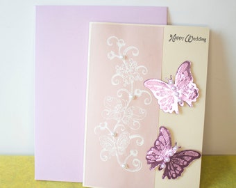 Wedding Butterflies Greeting Card