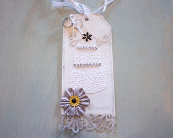 Wedding Cake Large Gift Tag