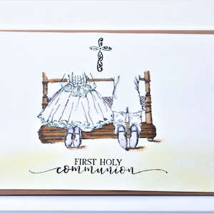 First Holy Communion Card