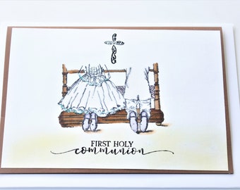 First Holy Communion Card