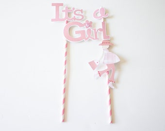 It's a girl Cake Topper