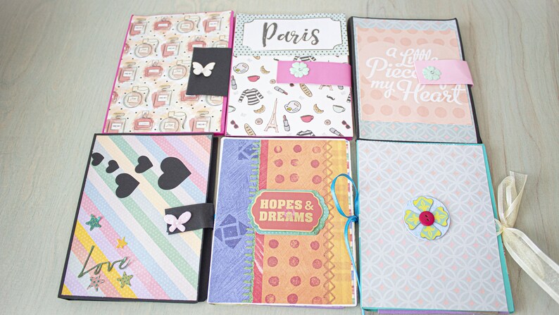 Notepads Holders Set of Six image 1