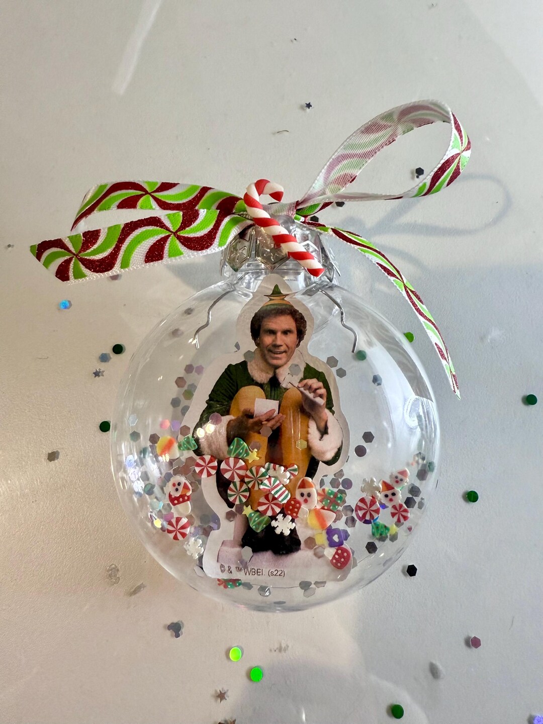 Buddy the Elf Ornaments From the Elf Movie for Christmas Lovers Etsy