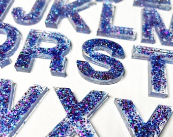 Resin Alphabet Letters, Resin Letters, Resin Numbers, Alphabet Letters, Glitter Letters, Resin Toy, Alphabet Toy, Educational Toy