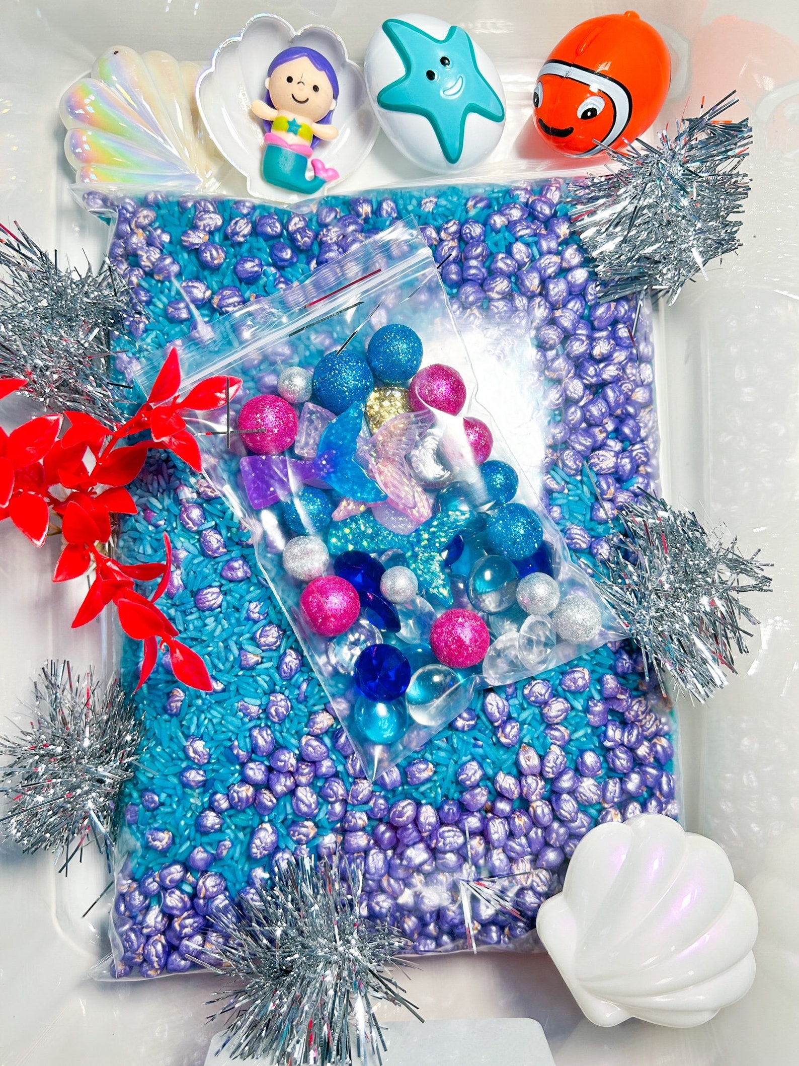 Garden Sensory Bin Flower Sensory Bin Gardening Sensory Bin Etsy