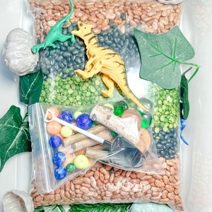 Dino Dig Sensory Bin, Dinosaur Sensory Bin, Dinosaur Dig Sensory Bin, Dinosaur Excavation, Sensory Bin, Sensory Play, Boy Gift, Girl Gift