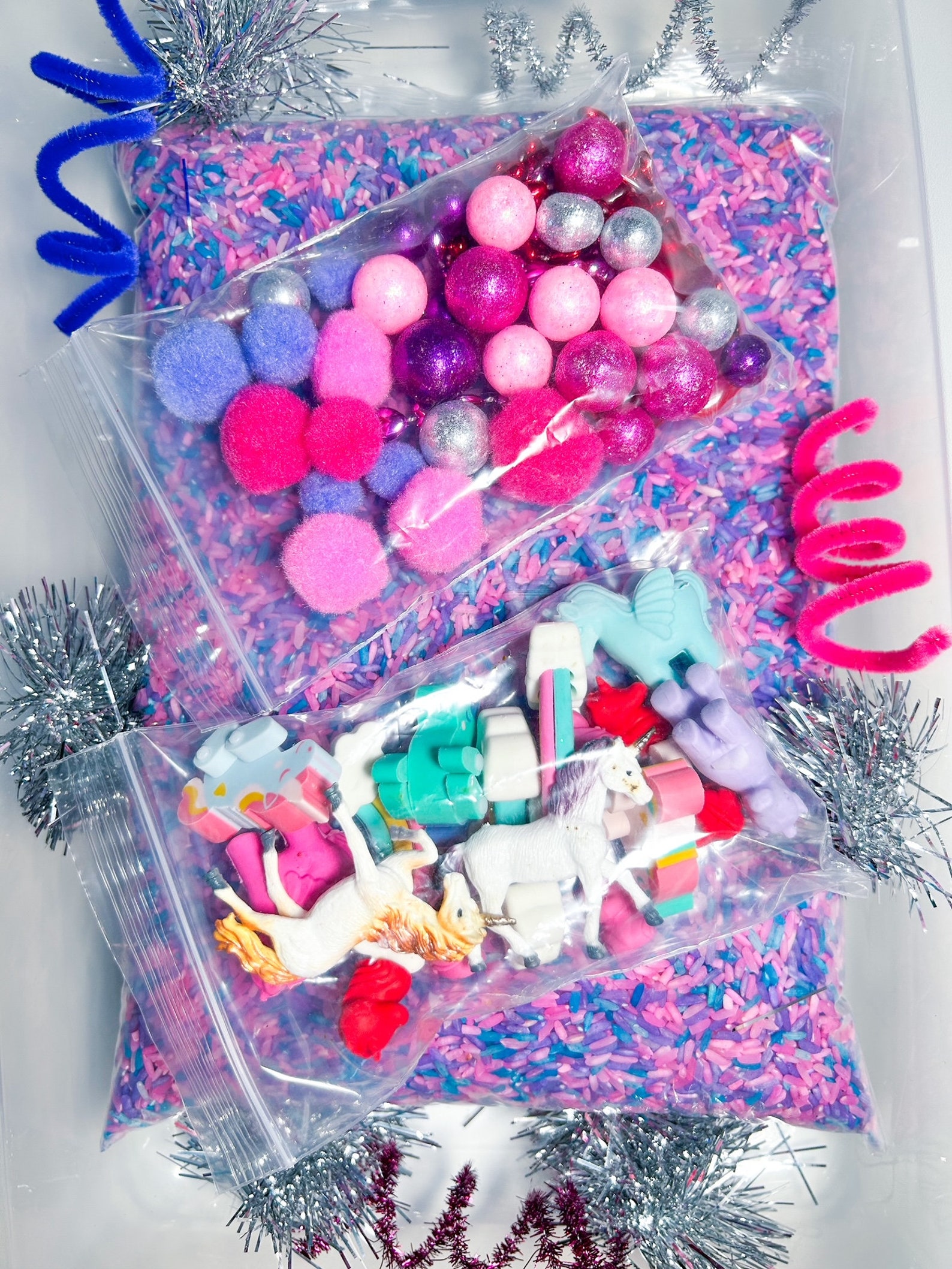 Garden Sensory Bin Flower Sensory Bin Gardening Sensory Bin Etsy