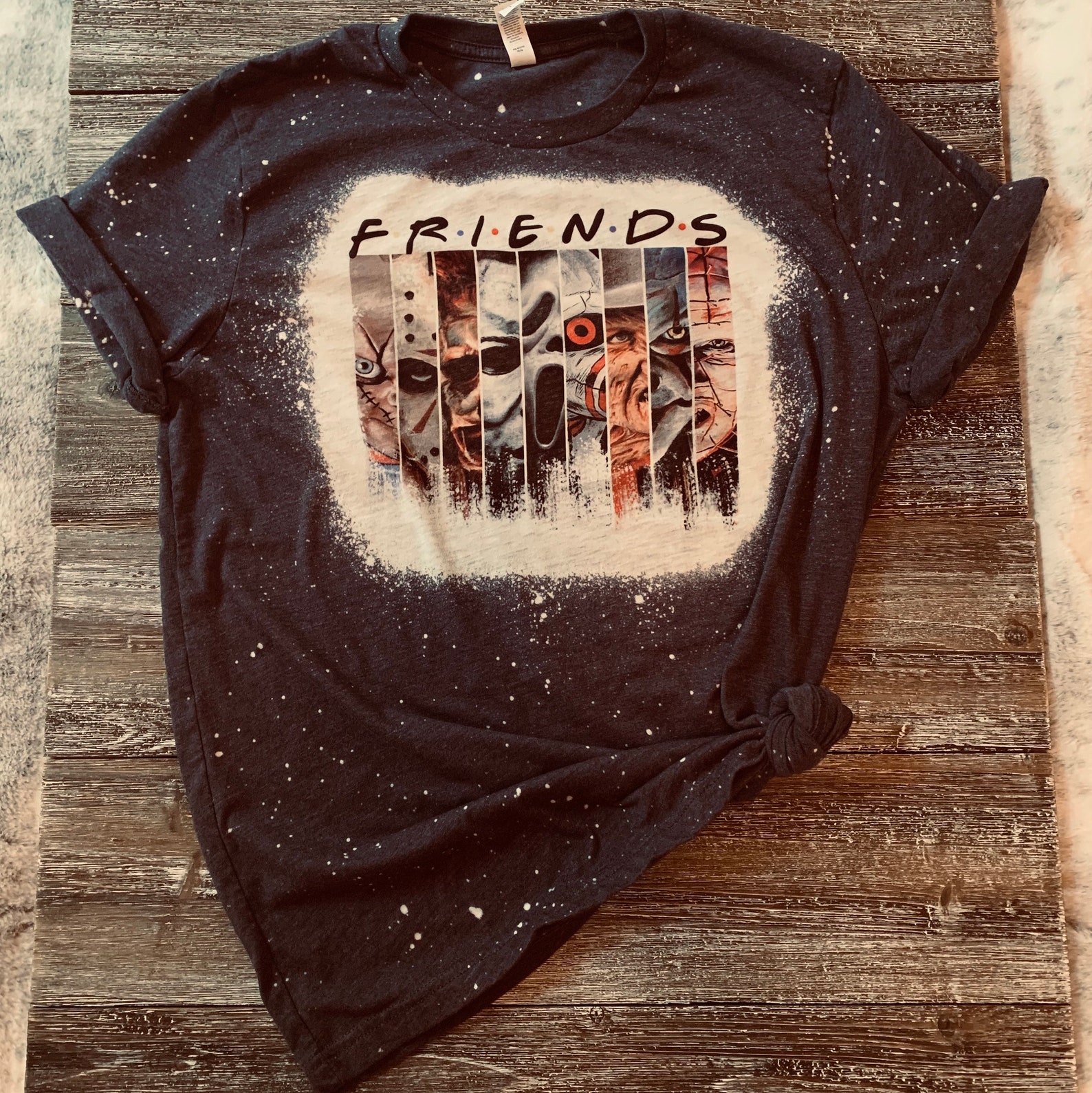 bleached horror shirts