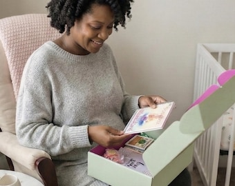 2nd Trimester Pregnancy Gift Box | Care Package for Mom-to-Be| Self Care & Education | Expecting Mom