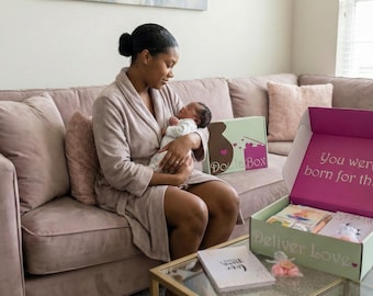 Postpartum Gift Box for New Mom | 4th Trimester Care Package | Breastfeeding & Healing Support
