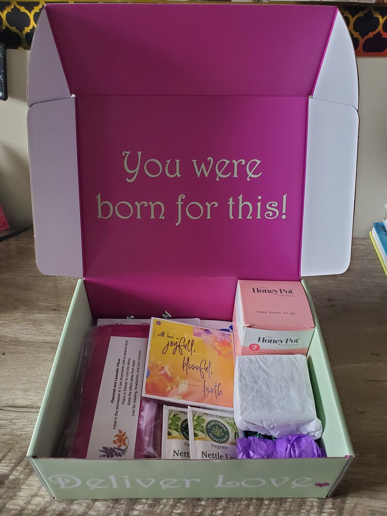 2nd Trimester Pregnancy Gift Box for Expecting Moms. Perfect Etsy