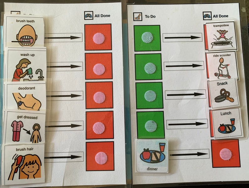 Customized PECS Communication Boards and Cards - Etsy
