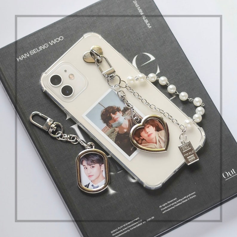 Kpop Phone Charm KeyChain |Any K-pop member/Anime/Actor/ Actress| 