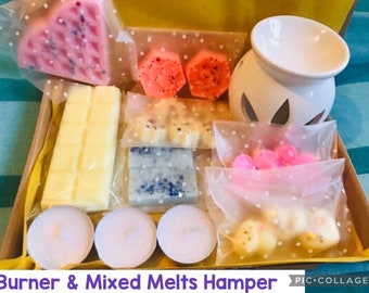 Wax Melts Hamper or Home Starter Kit: Home Fragrance Gift Set