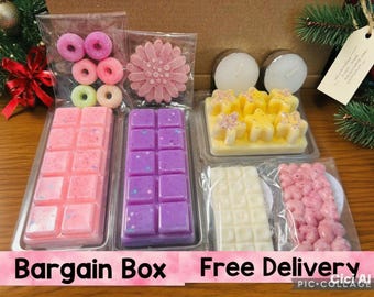 Handmade Scented Soy Wax Melts: Variety Shapes & Scents