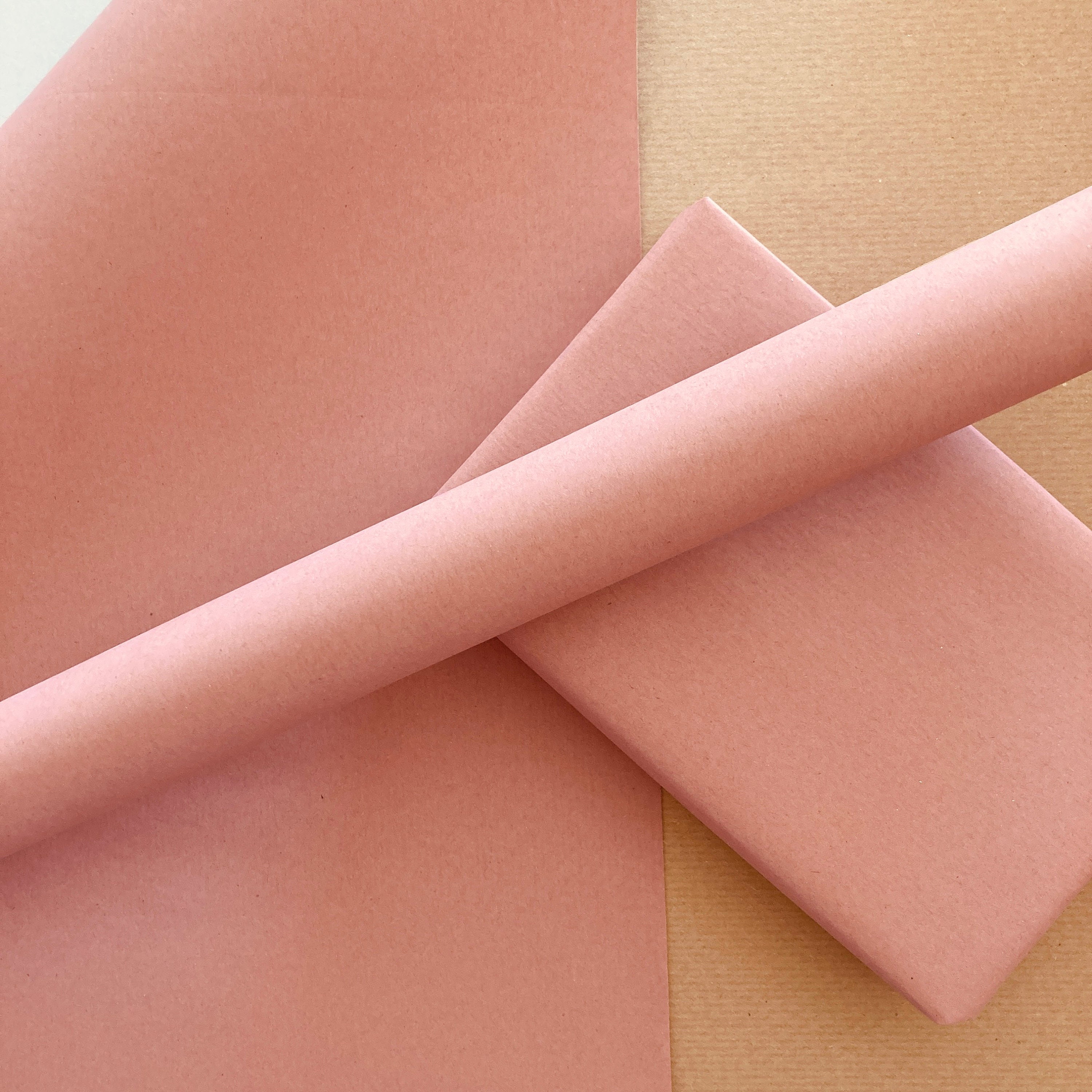 Baby Pink Birthday Wrapping Paper Eco Friendly Gift Wrap - Etsy