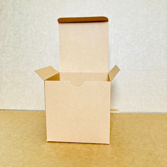 Caja cuadrada - kraft (30 x 30 x 10 cm) SIN IMPRESIÓN