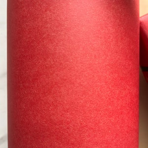 Matt Red Kraft Wrapping Paper, Sustainable Eco Friendly Kraft Paper, 100% Recycled & Recyclable, Luxury Sustainable Birthday Gift Wrap image 6