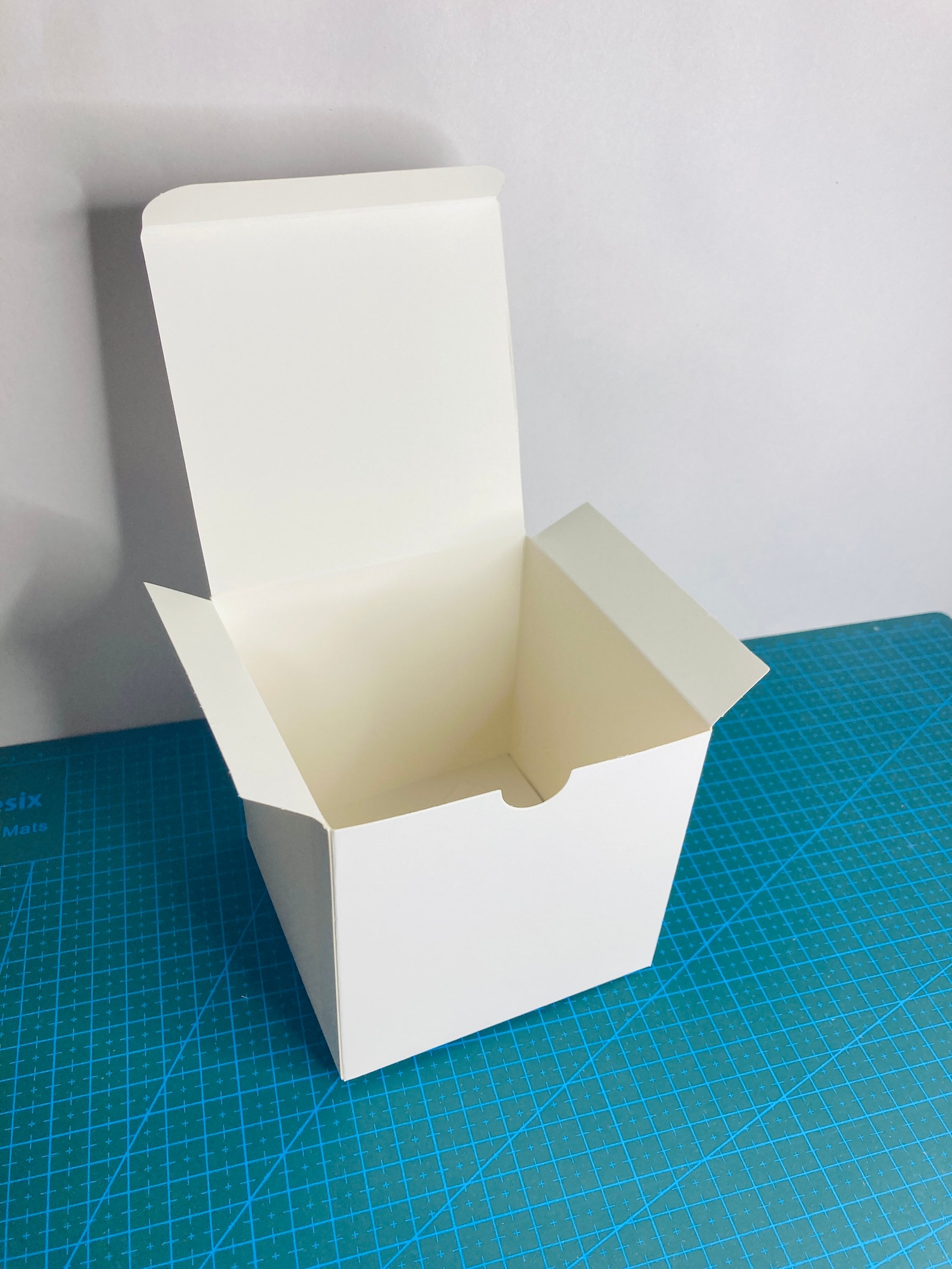 White 10x10x10 Box Kraft Paper Candle Gift Box 10cm Etsy Australia
