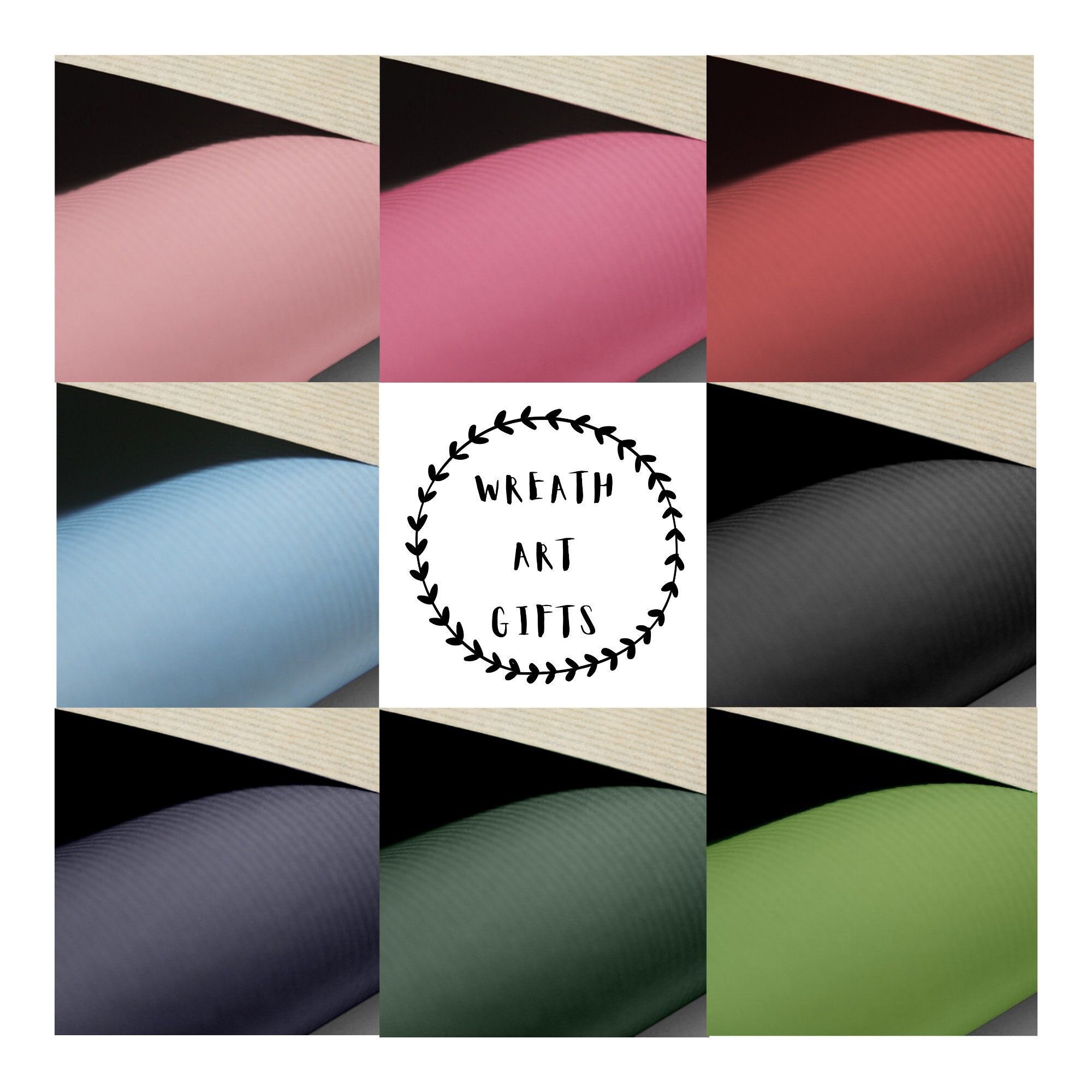 Coloured Kraft Wrapping Paper in Grey - 500m x 120m