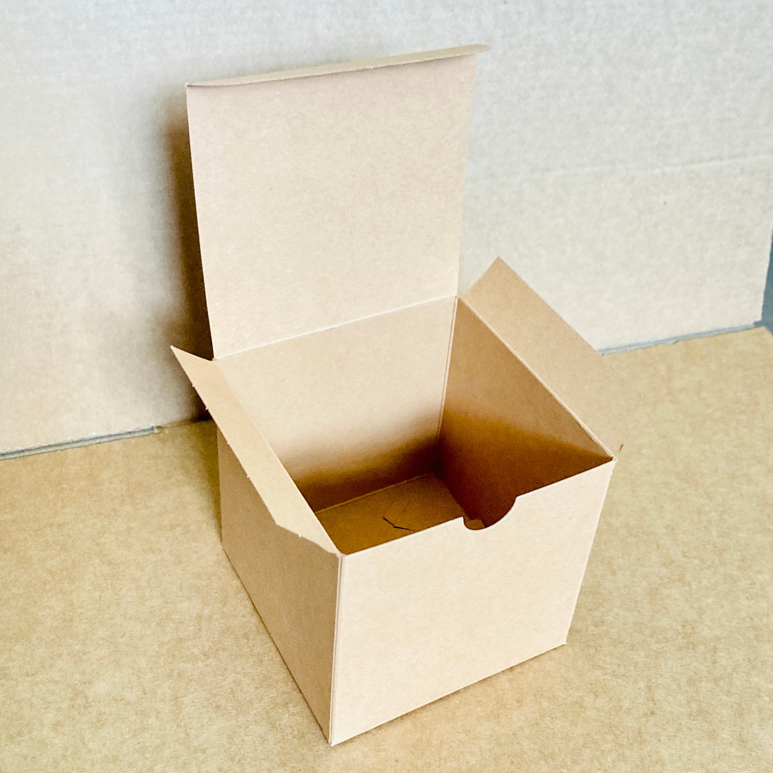 10x10x10 Box, Kraft Paper Box, 10cm X 10cm X 10cm Cardboard Box, Eco